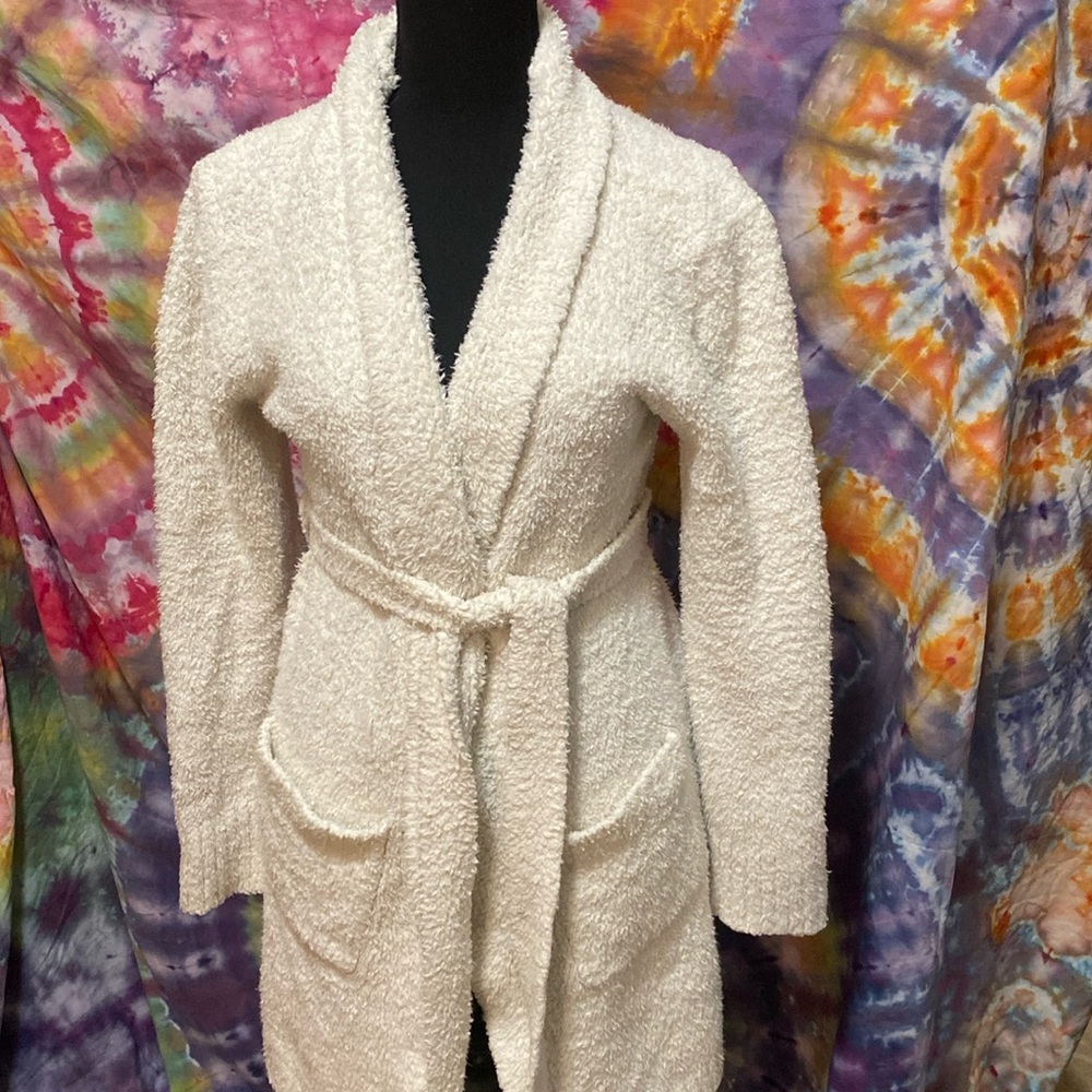 SKIMS Cream Cozy Robe